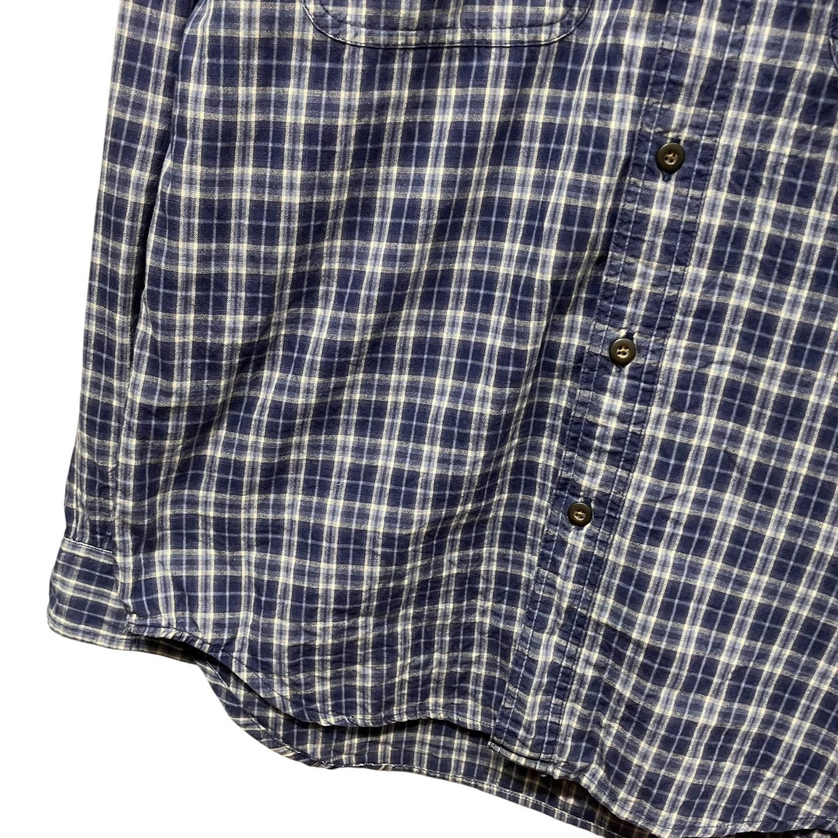 Eddie Bauer チェックシャツ 古着・中古-4枚目のアイテム画像