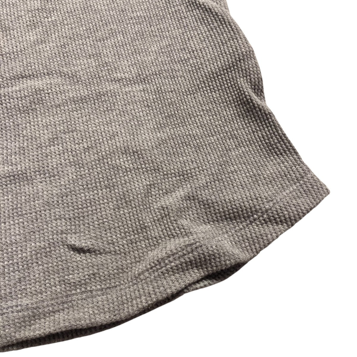 26SSWOOLY WAFFLEプルオーバーワッフルカットソー26-070-520-4010-1-0