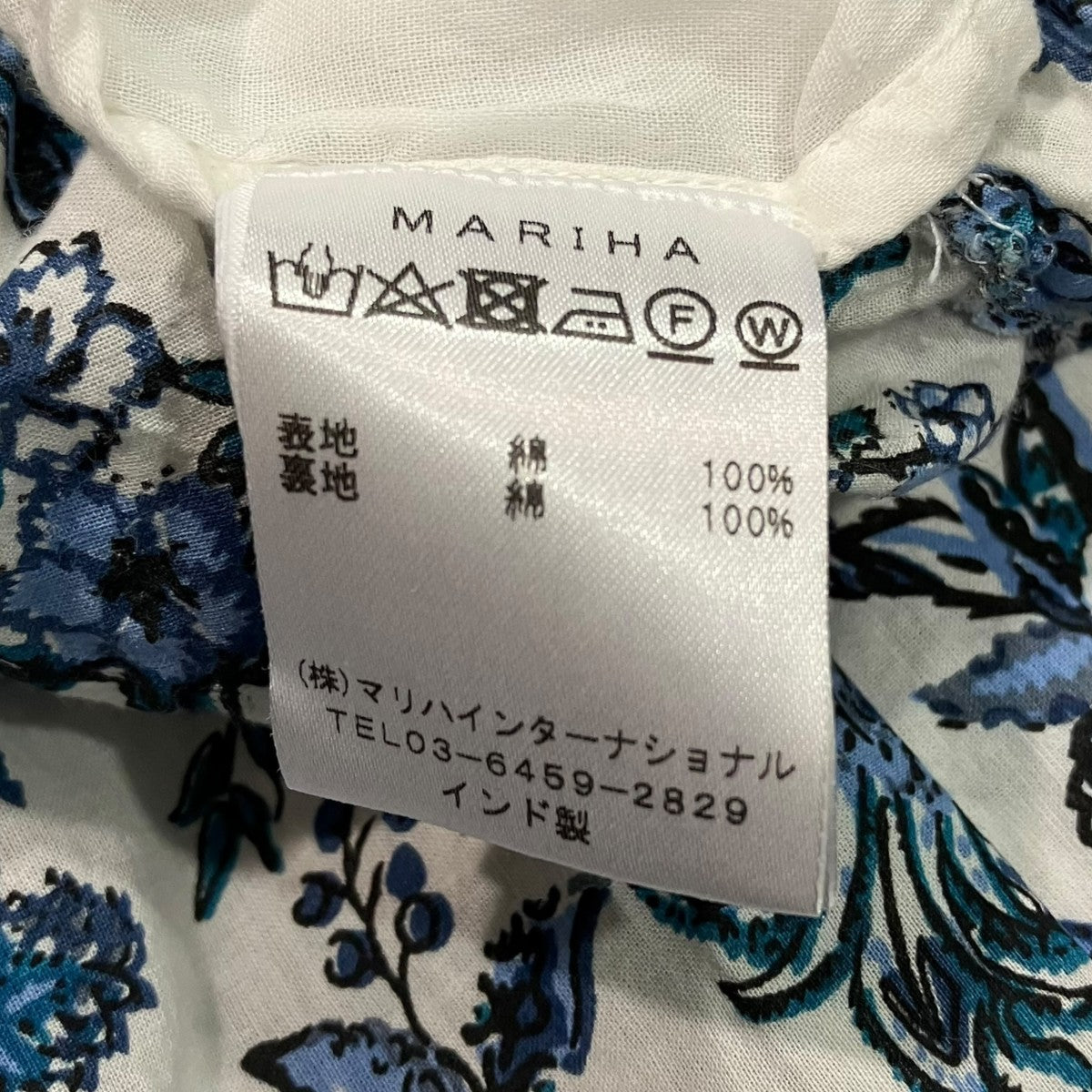 MARIHA 花柄ベアトップワンピース 古着・中古-5枚目のアイテム画像