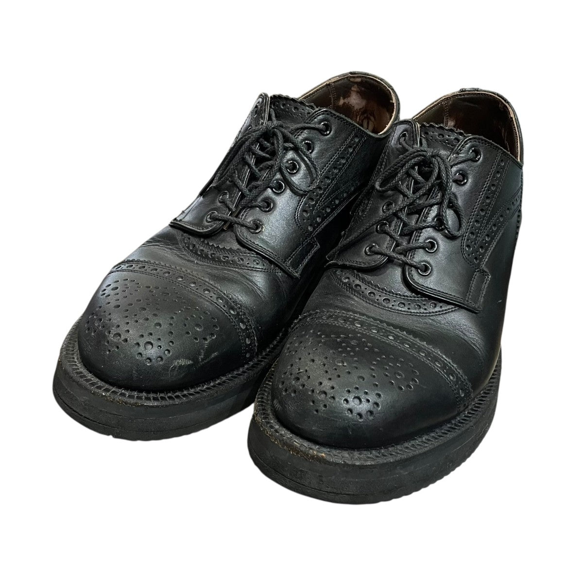 foot the coacher ウィングチップシューズ 古着・中古-1枚目のアイテム画像