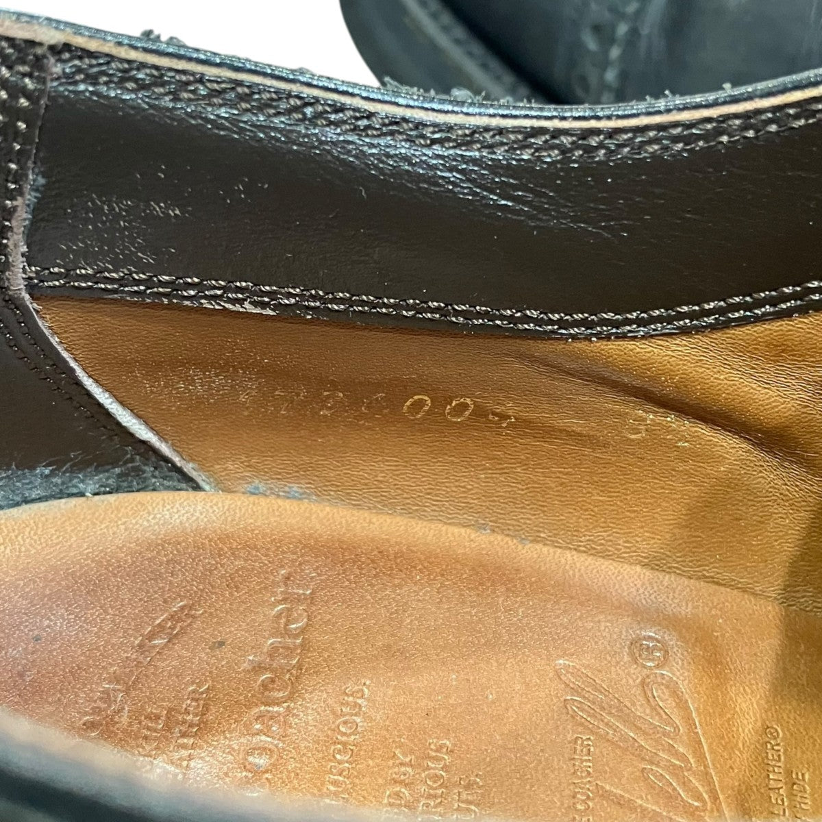 foot the coacher ウィングチップシューズ 古着・中古-4枚目のアイテム画像
