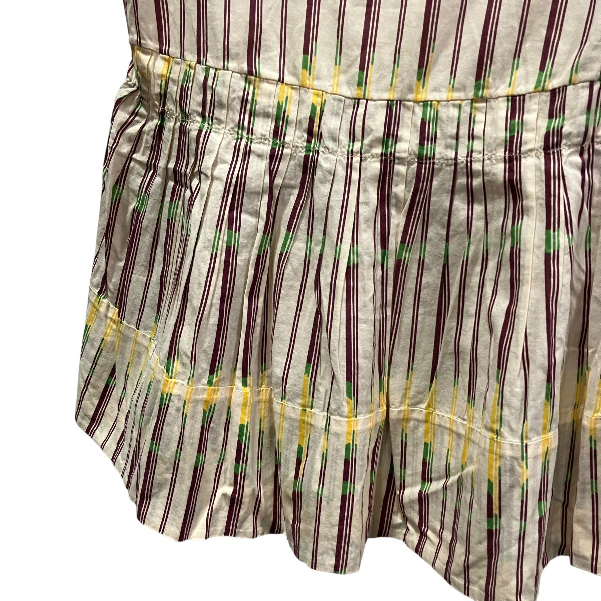 MARNI ストライプノースリーブトップ 古着・中古-4枚目のアイテム画像