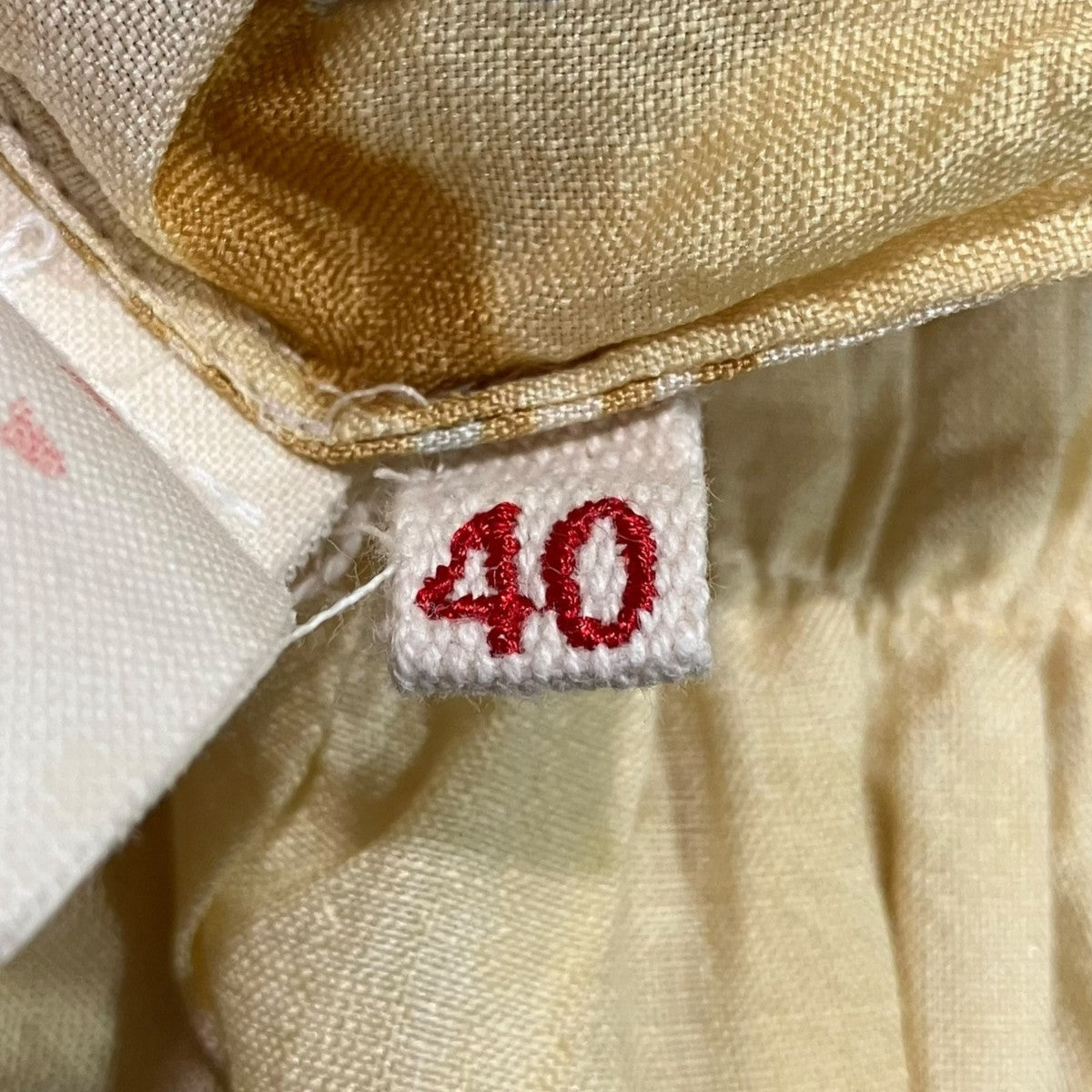 MARNI 総柄シルクノースリーブトップ 古着・中古-5枚目のアイテム画像