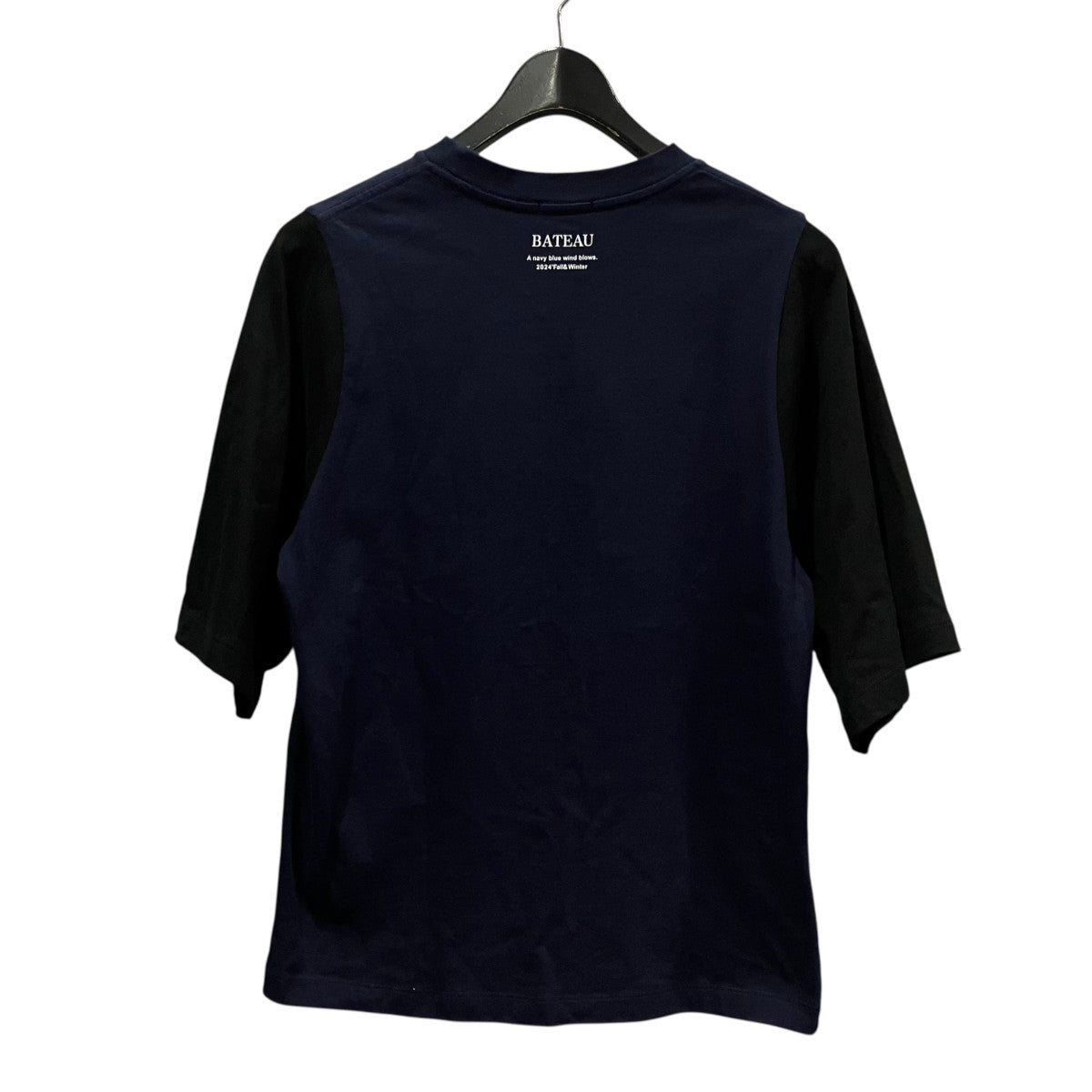 Curensology CLBATEAUTee切替刺繍TシャツCL406134ER 古着・中古-2枚目のアイテム画像
