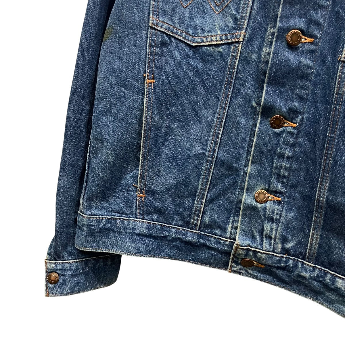 Wrangler デニムジャケットM-159 古着・中古-4枚目のアイテム画像