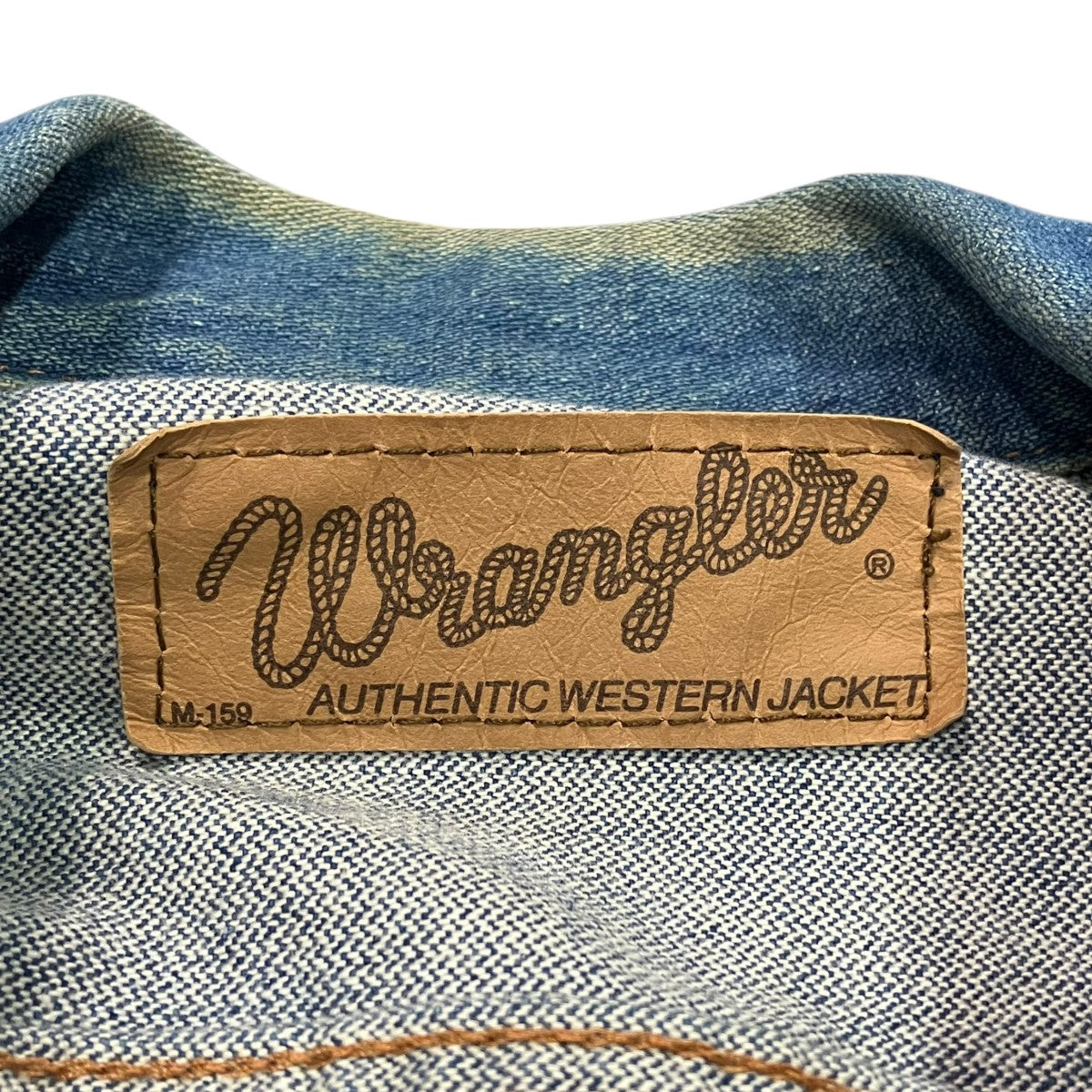 Wrangler デニムジャケットM-159 古着・中古-5枚目のアイテム画像