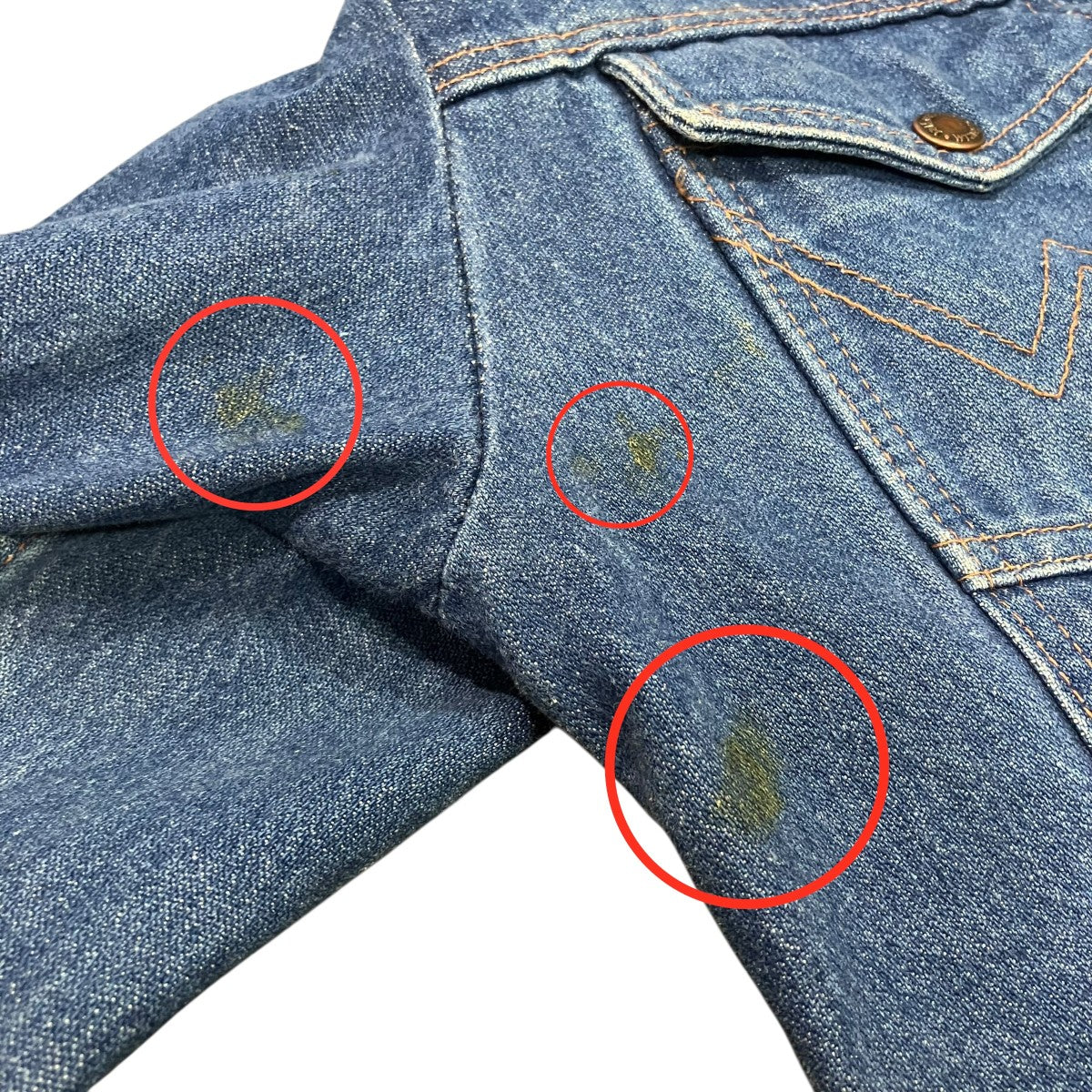 Wrangler デニムジャケットM-159 古着・中古-7枚目のアイテム画像