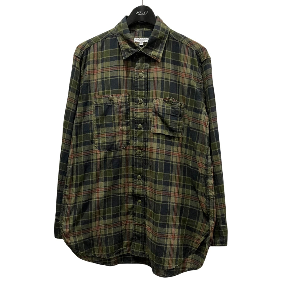 Engineered Garments チェックシャツ 古着・中古-1枚目のアイテム画像
