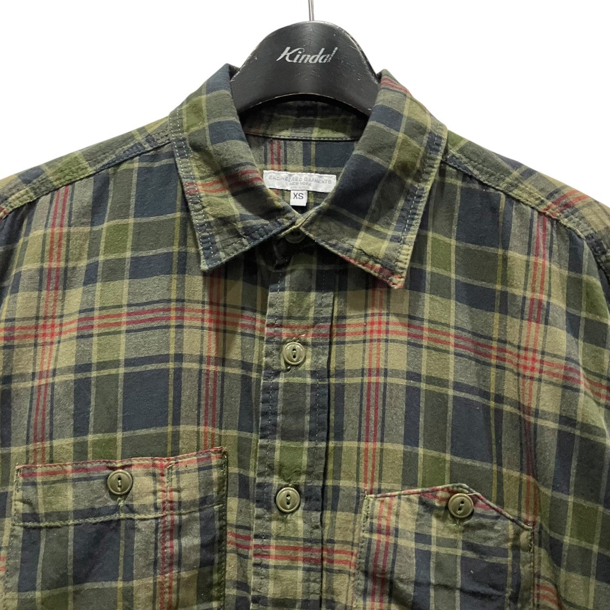 Engineered Garments チェックシャツ 古着・中古-3枚目のアイテム画像