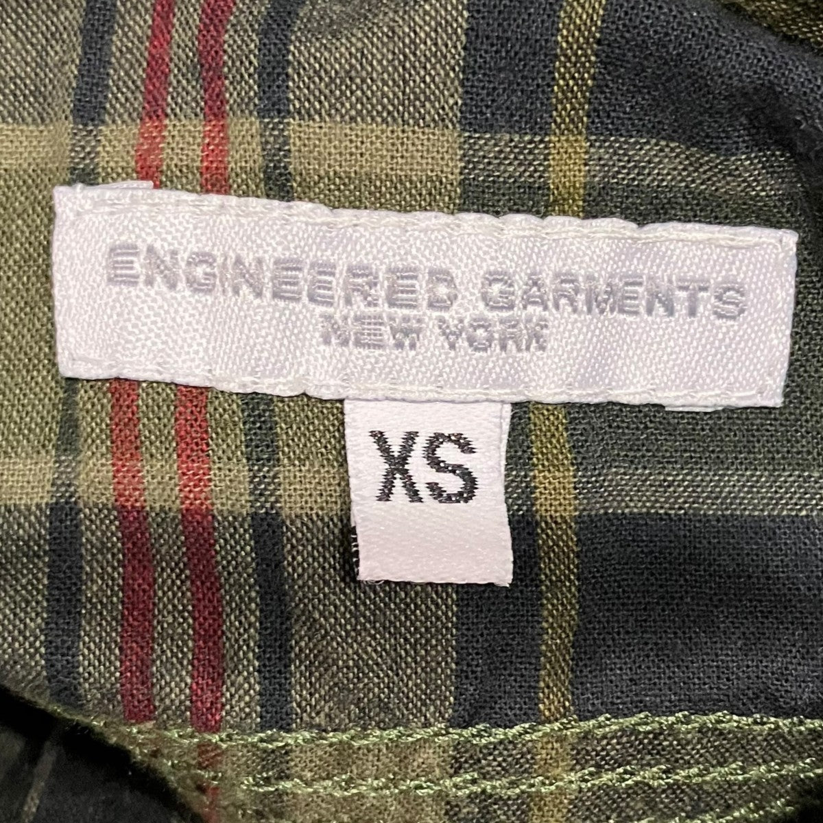 Engineered Garments チェックシャツ 古着・中古-5枚目のアイテム画像