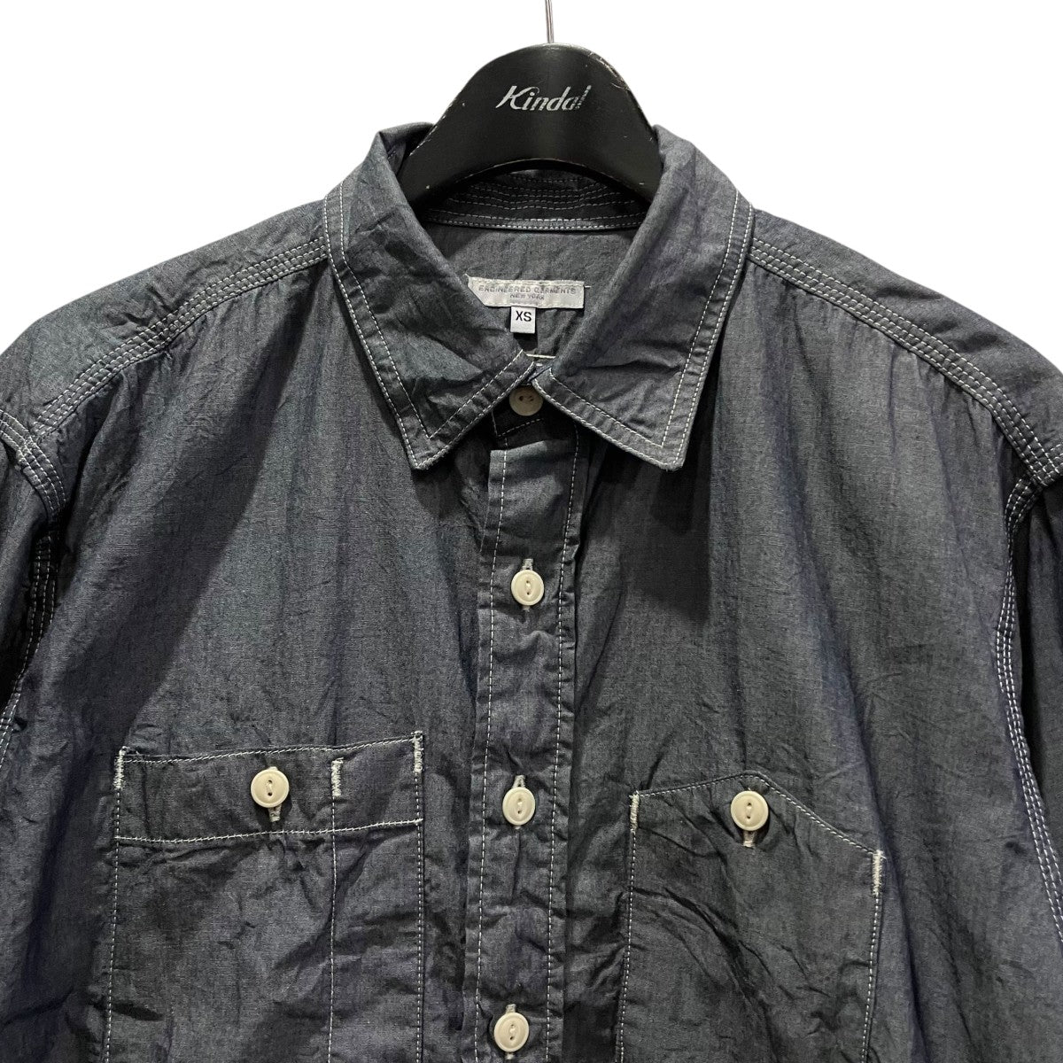 Engineered Garments 25SSシャンブレーシャツ 古着・中古-3枚目のアイテム画像