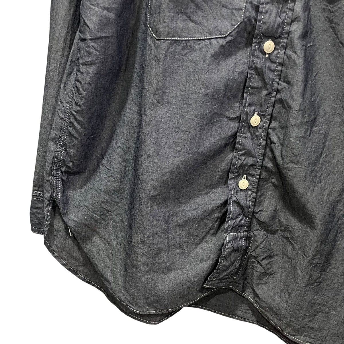 Engineered Garments 25SSシャンブレーシャツ 古着・中古-4枚目のアイテム画像