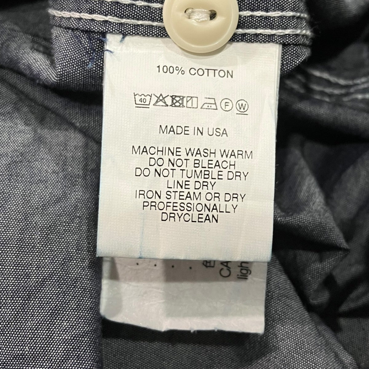 Engineered Garments 25SSシャンブレーシャツ 古着・中古-6枚目のアイテム画像