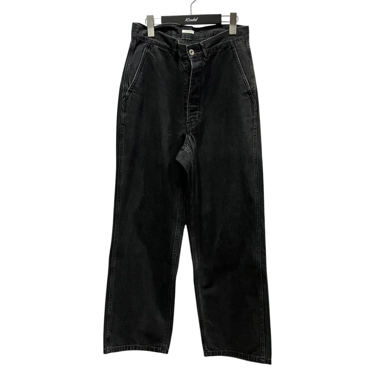 PHIGVEL Mil Trousers Fade BlackデニムパンツPMAM-PT11 古着・中古-1枚目のアイテム画像