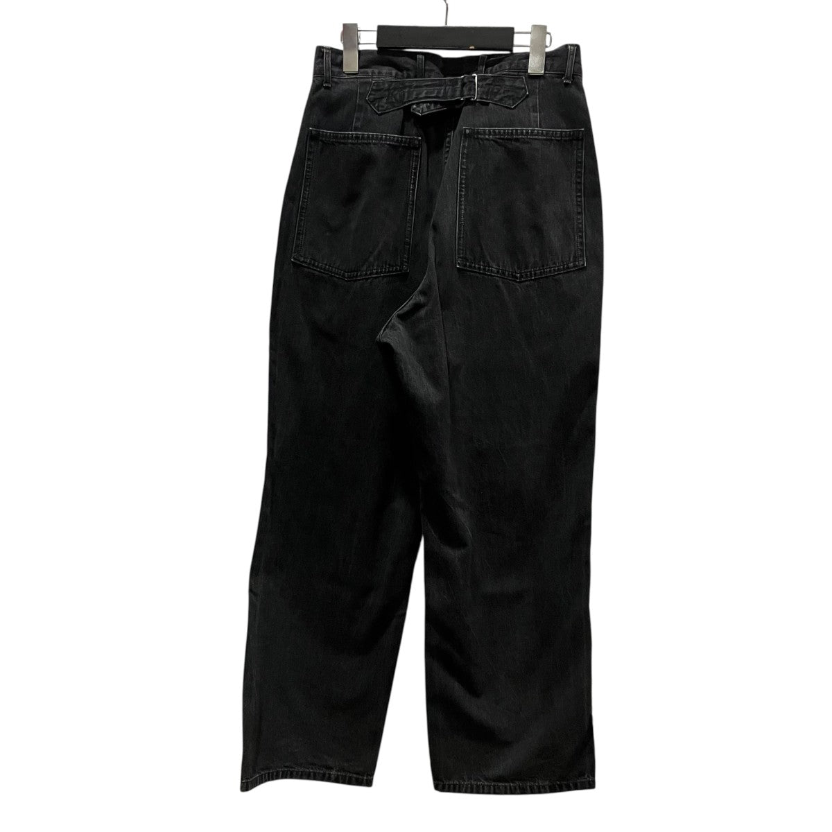 PHIGVEL Mil Trousers Fade BlackデニムパンツPMAM-PT11 古着・中古-2枚目のアイテム画像