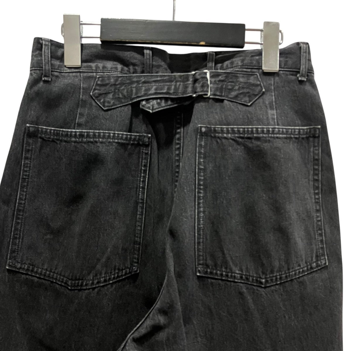 PHIGVEL Mil Trousers Fade BlackデニムパンツPMAM-PT11 古着・中古-5枚目のアイテム画像