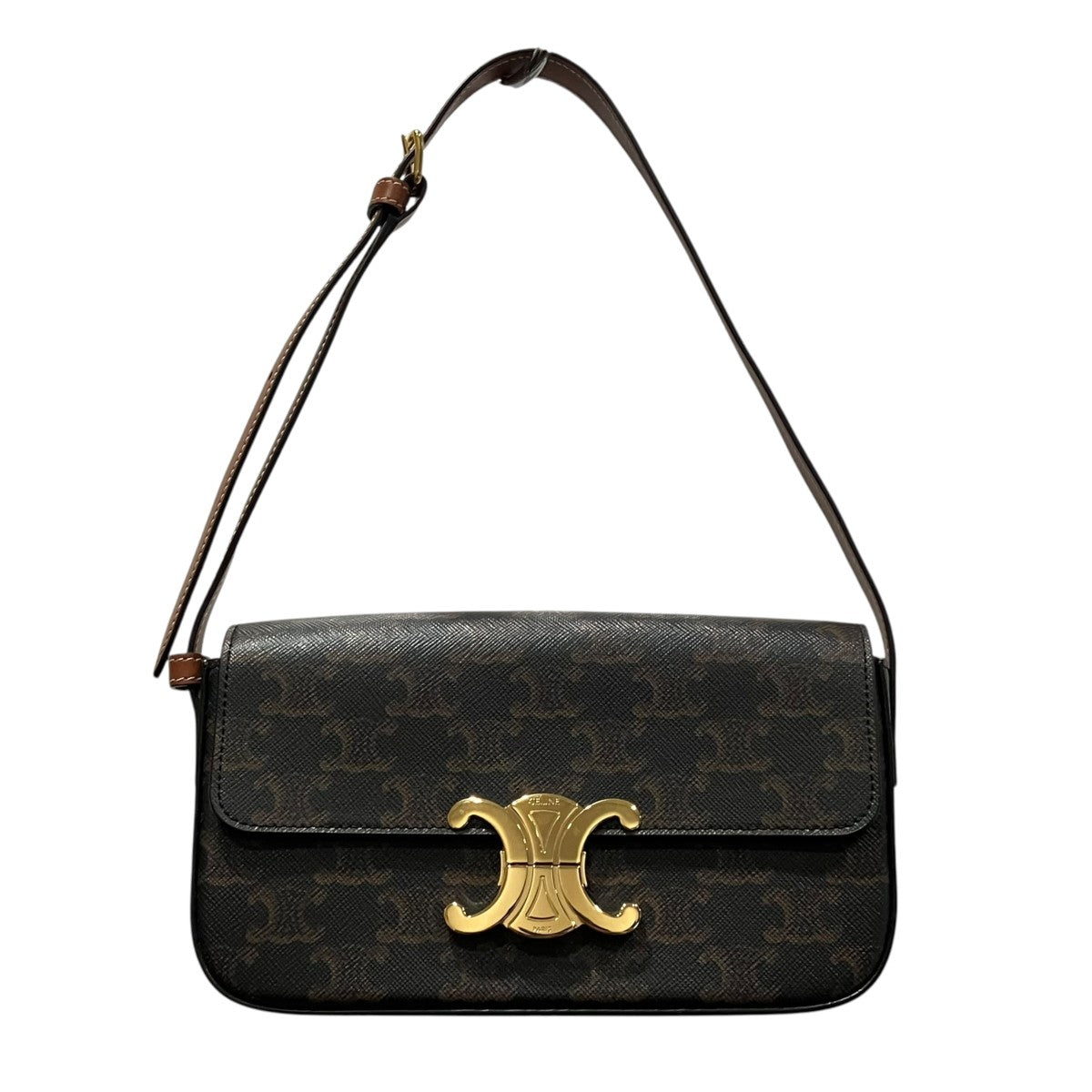 CELINE クロード トリオンフ ショルダーバッグショルダーバッグ 古着・中古-1枚目のアイテム画像