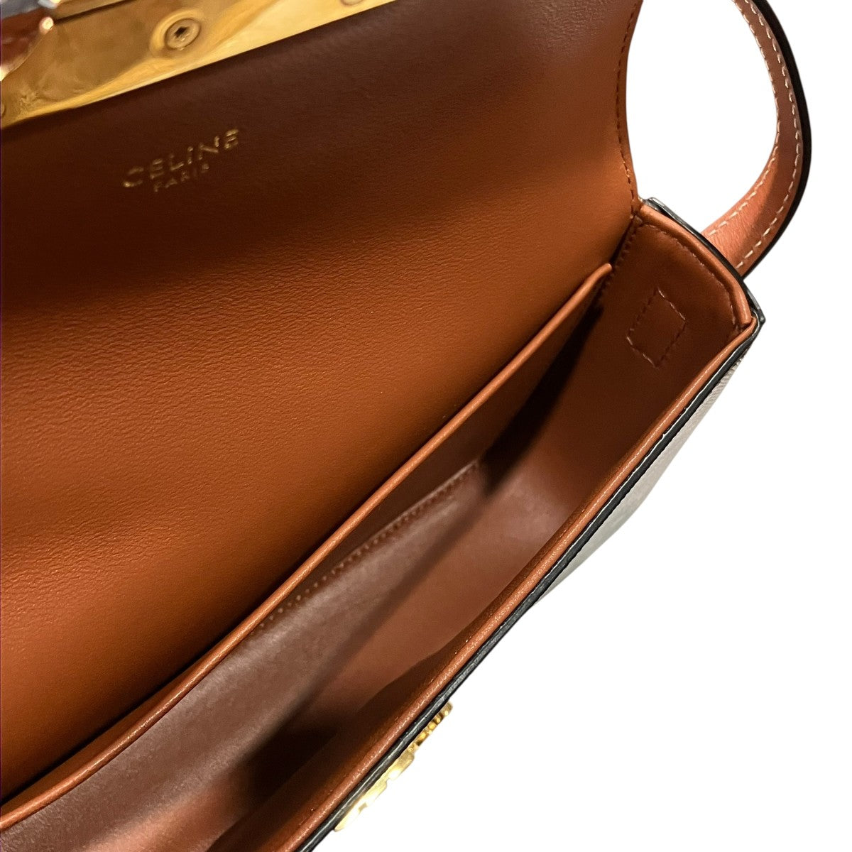 CELINE クロード トリオンフ ショルダーバッグショルダーバッグ 古着・中古-5枚目のアイテム画像