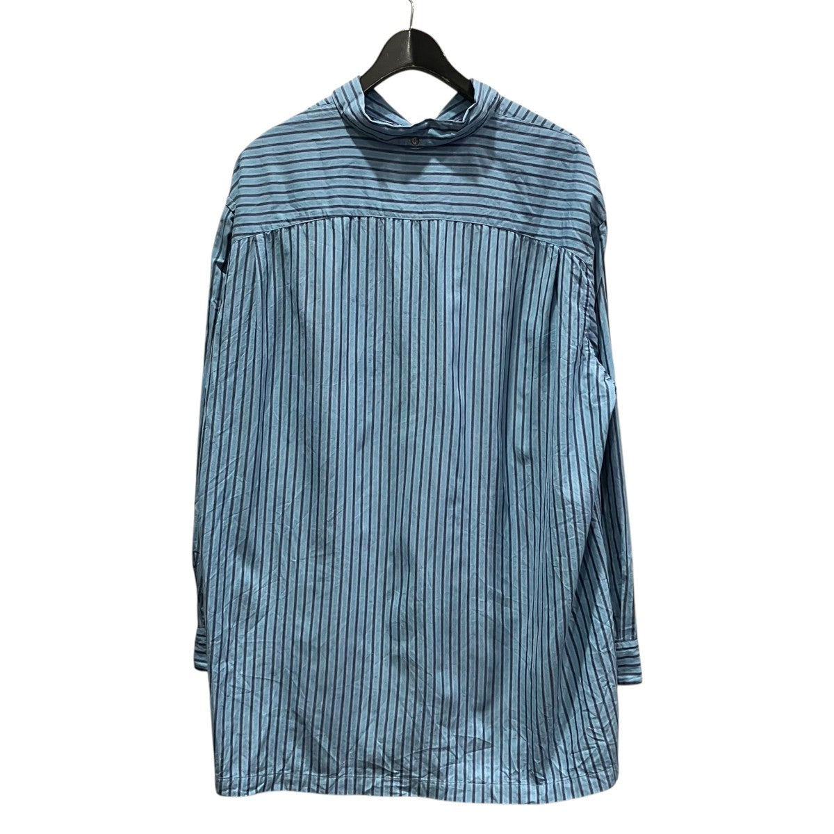 Marvine Pontiak Shirt Makers ストライプシャツ 古着・中古-2枚目のアイテム画像