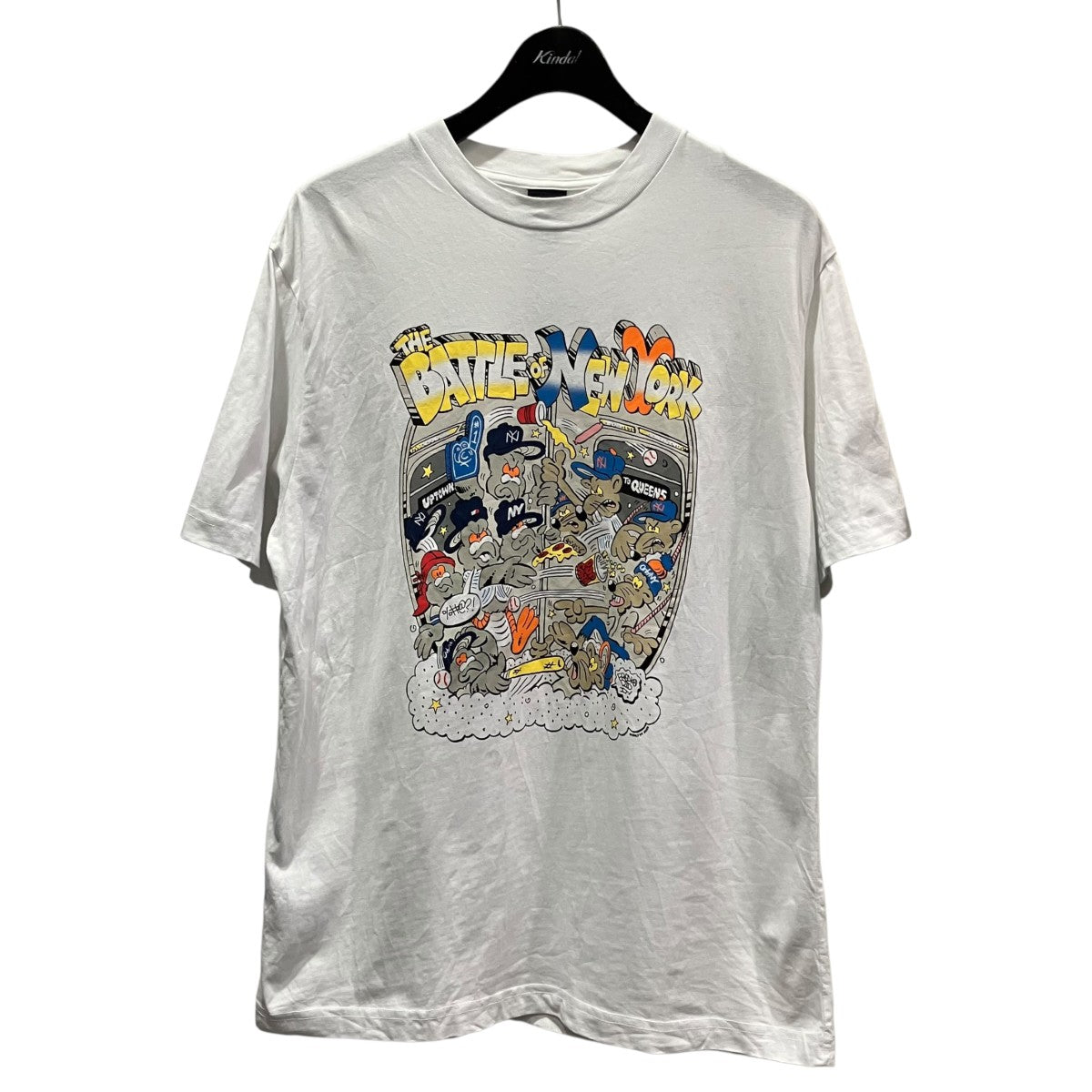 ONLY NY×FRKO The Battle of New York T-Shirt半袖Tシャツ 古着・中古-1枚目のアイテム画像