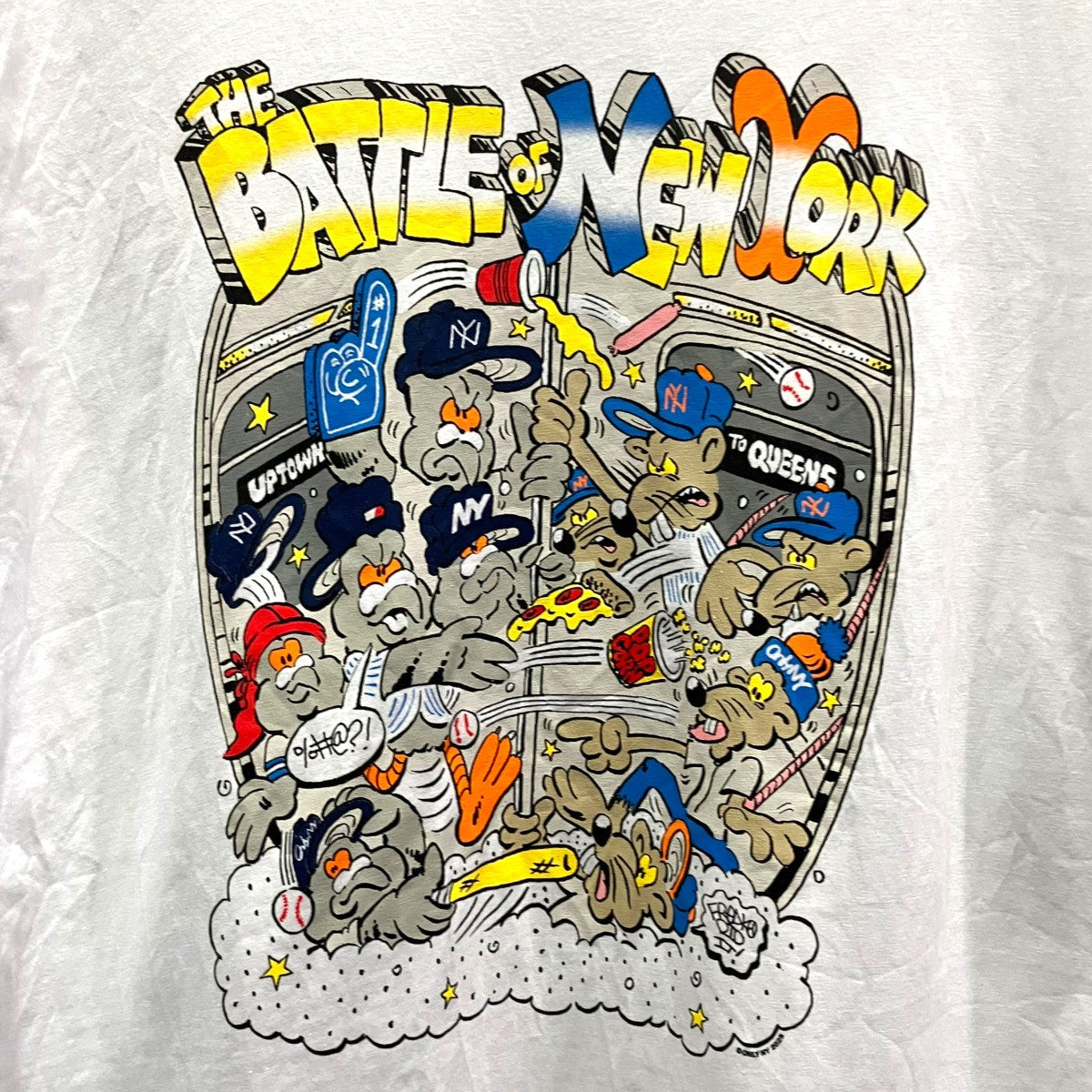ONLY NY×FRKO The Battle of New York T-Shirt半袖Tシャツ 古着・中古-4枚目のアイテム画像