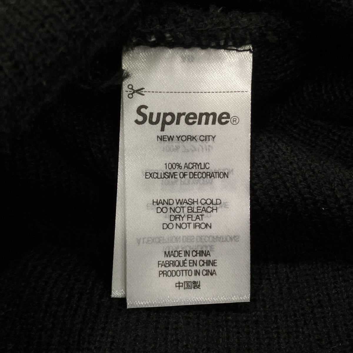 25SSCrest Beanieニットキャップ