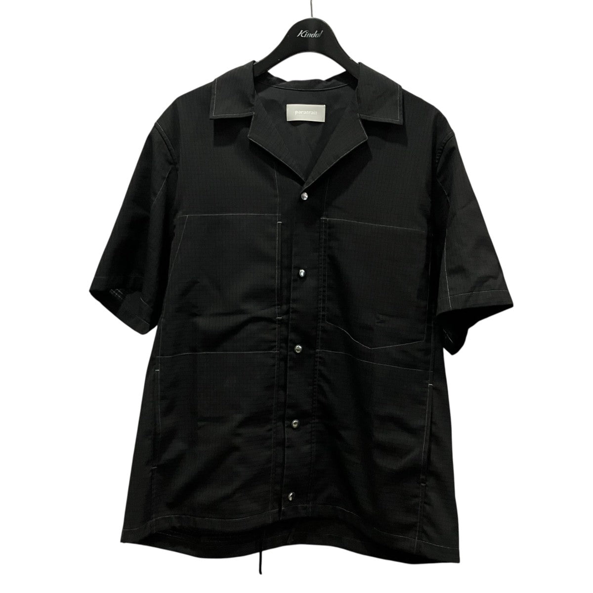 paratrait WOOL AIR SHIRTS半袖シャツPT24S037 古着・中古-1枚目のアイテム画像