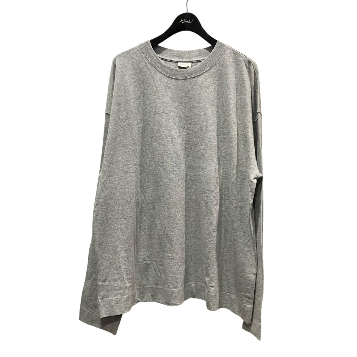 DRIES VAN NOTEN オーバーサイズ長袖Tシャツ 古着・中古-1枚目のアイテム画像
