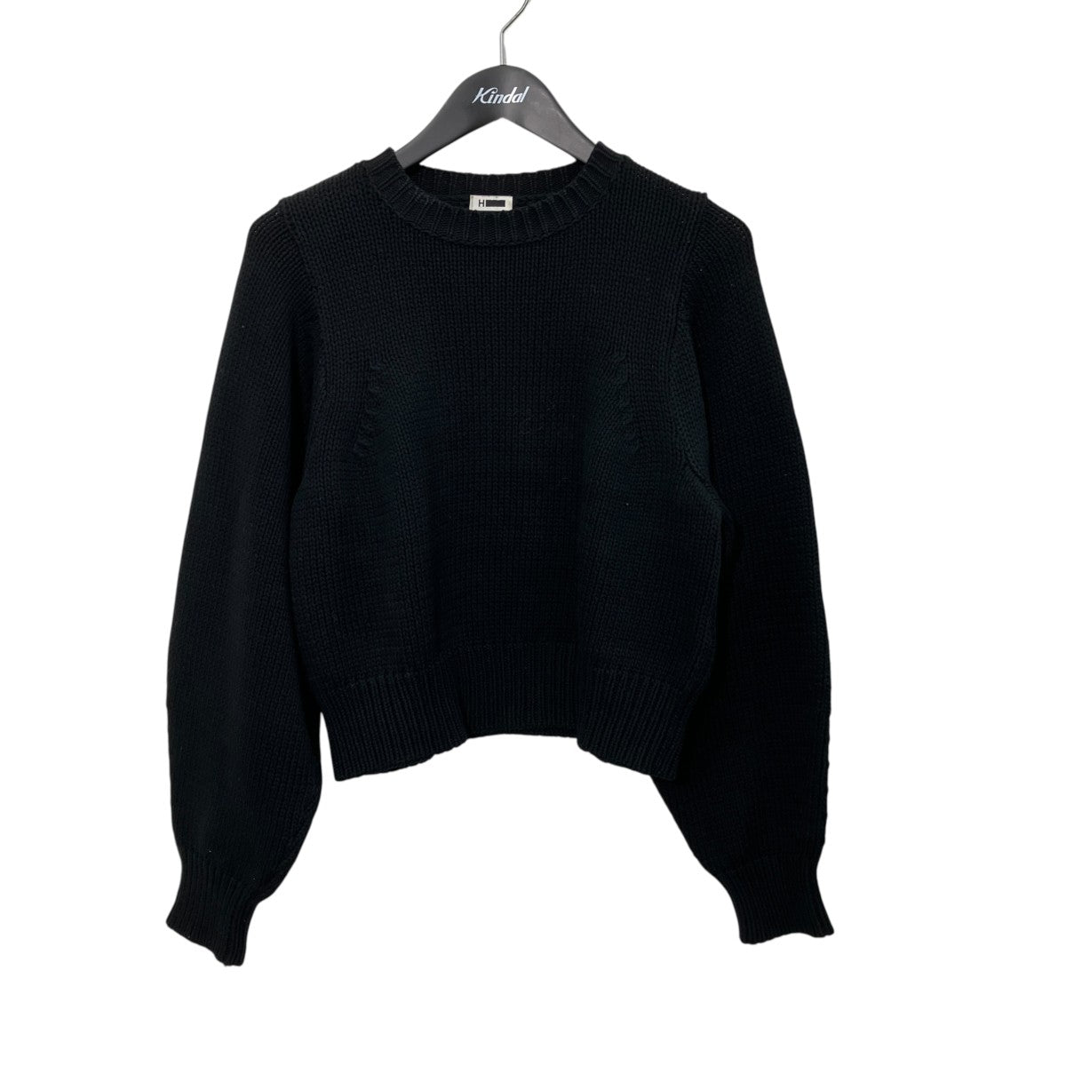 H BEAUTY＆YOUTH 3GAUGE COTTON NYLON KNIT PULLOVERプルオーバーニット1613-199-3427 古着・中古-1枚目のアイテム画像