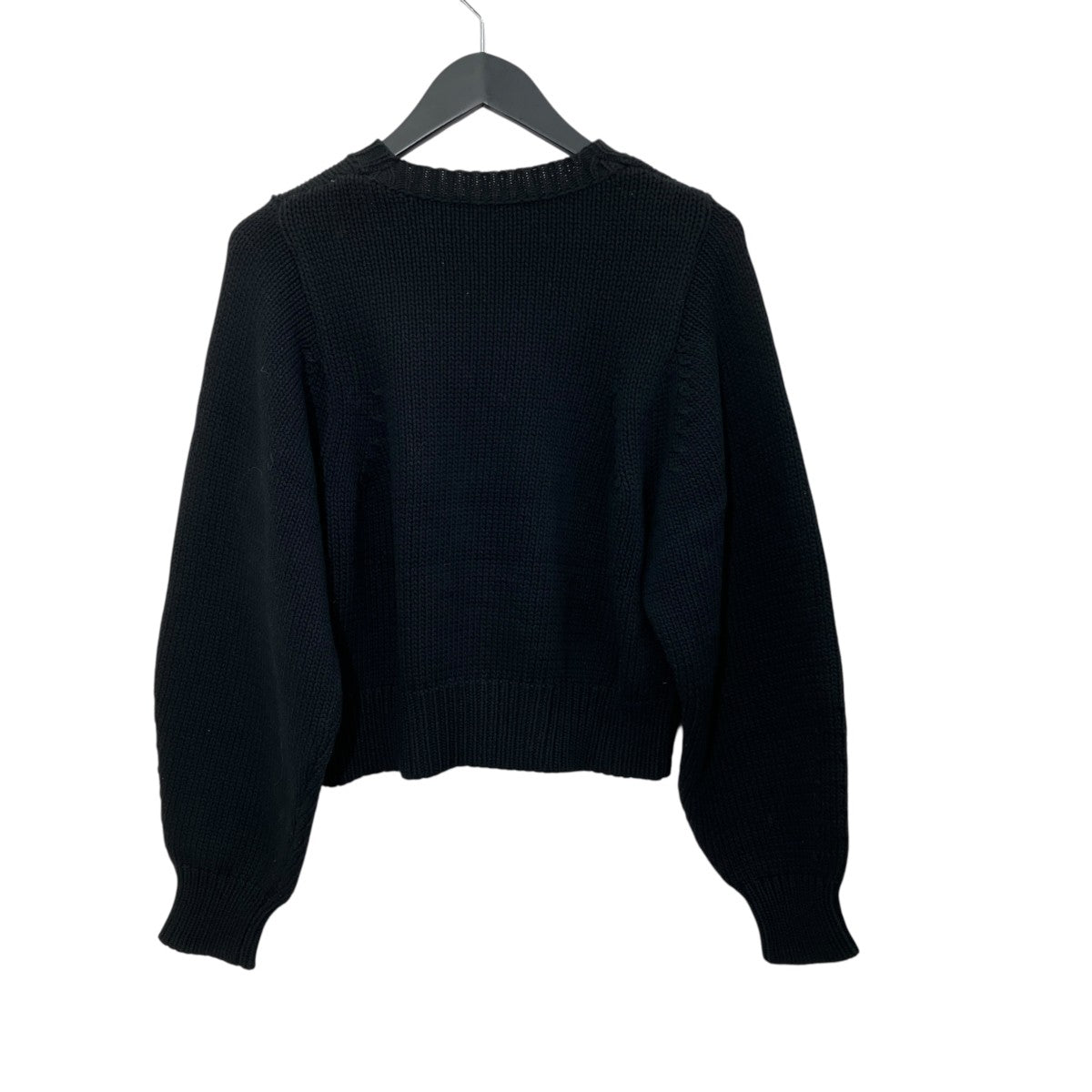 H BEAUTY＆YOUTH 3GAUGE COTTON NYLON KNIT PULLOVERプルオーバーニット1613-199-3427 古着・中古-2枚目のアイテム画像
