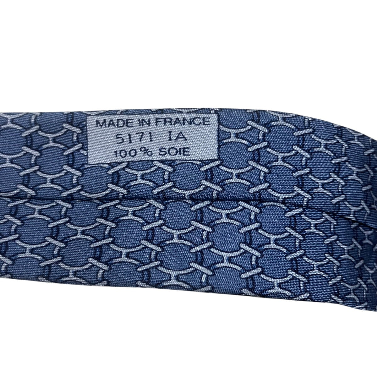 HERMES 総柄シルクネクタイ 古着・中古-6枚目のアイテム画像