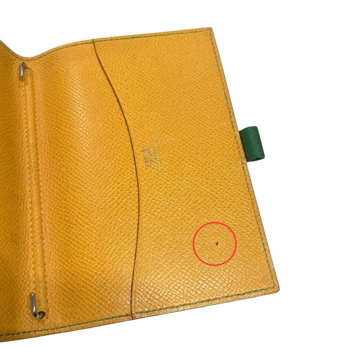 HERMES アジェンダGM手帳カバー 古着・中古-9枚目のアイテム画像