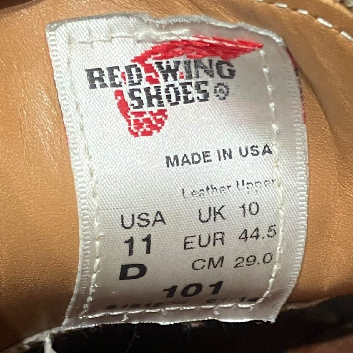 RED WING Postman Oxfordポストマンシューズ101 古着・中古-6枚目のアイテム画像
