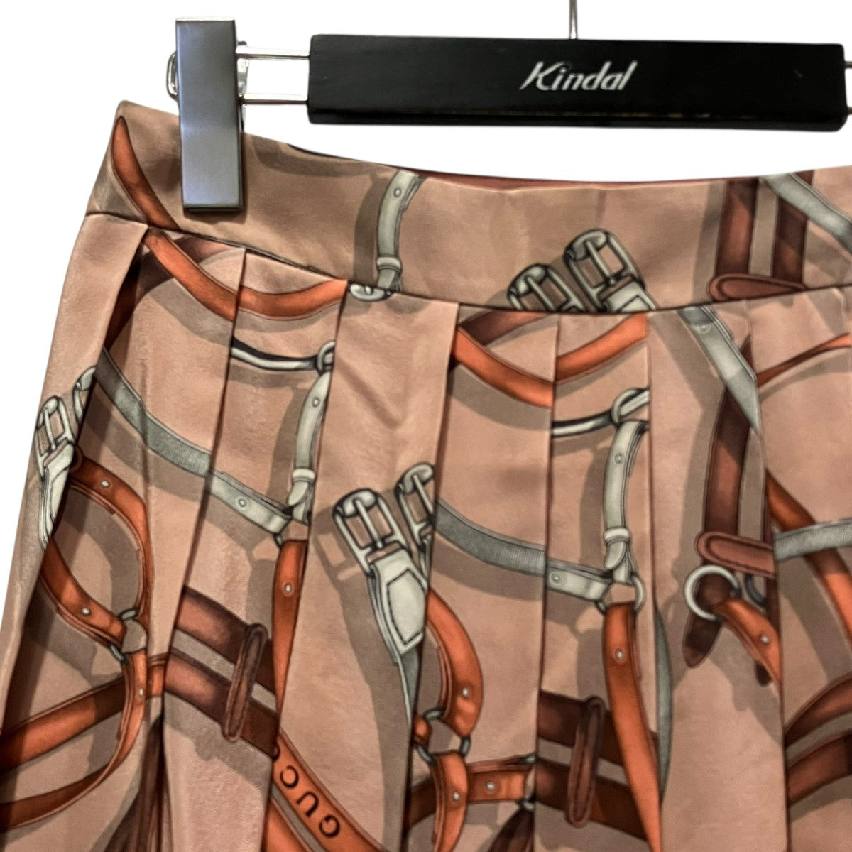 GUCCI 総柄シルクスカート391005 古着・中古-3枚目のアイテム画像