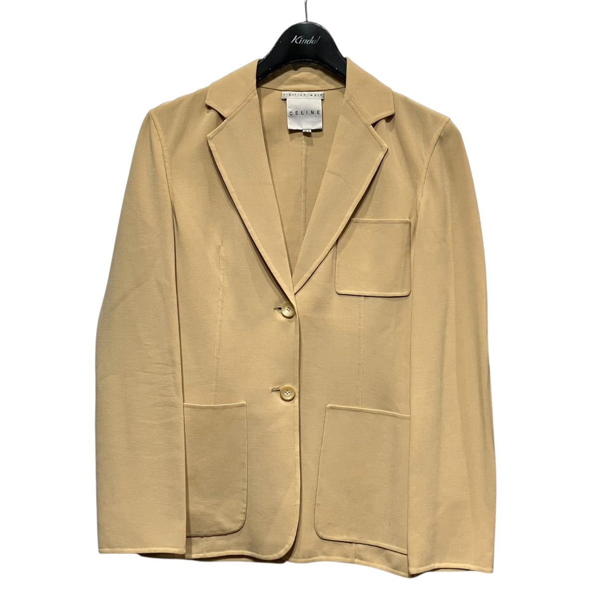 CELINE テーラードジャケット11 507 1000 古着・中古-1枚目のアイテム画像
