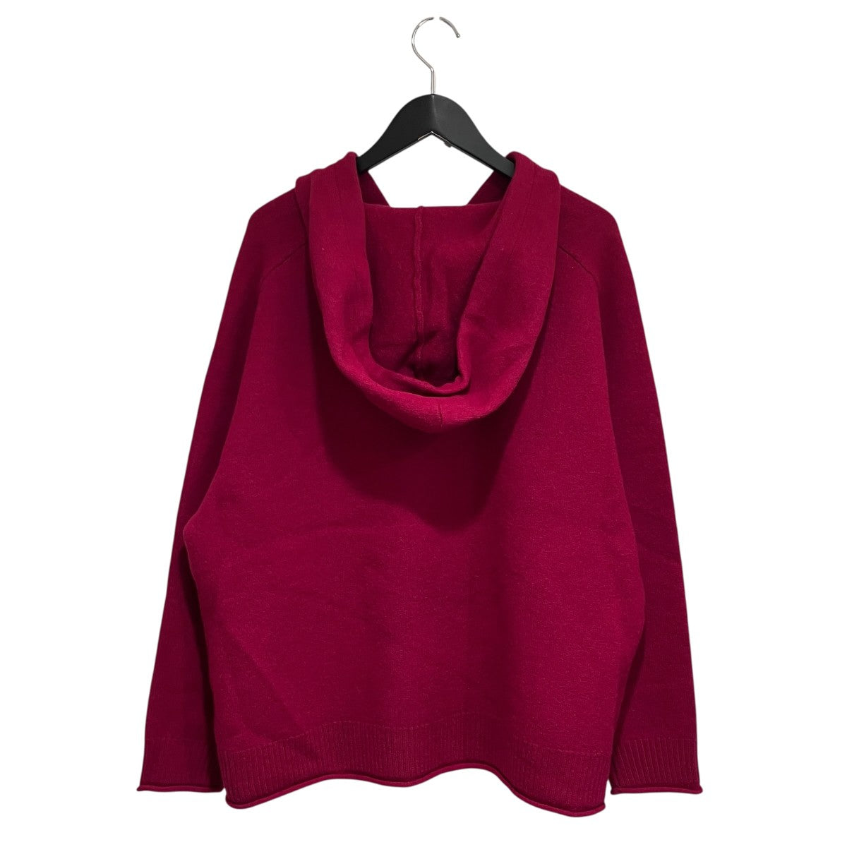 ウールパーカー253-60204 FELTED MERINO WOOL FOODIE KNIT