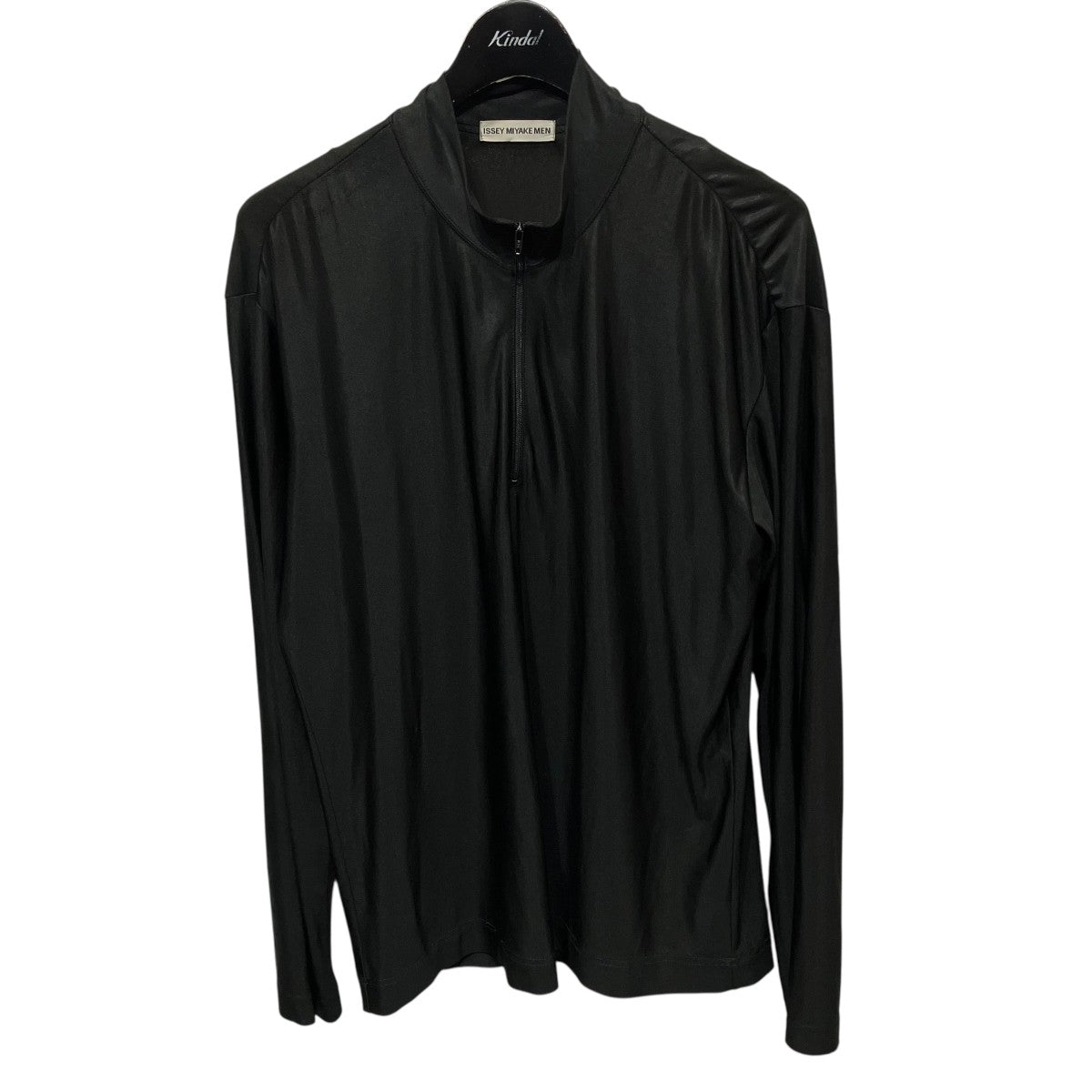 ISSEY MIYAKE MEN ハーフジップカットソーME61-JM021 古着・中古-1枚目のアイテム画像