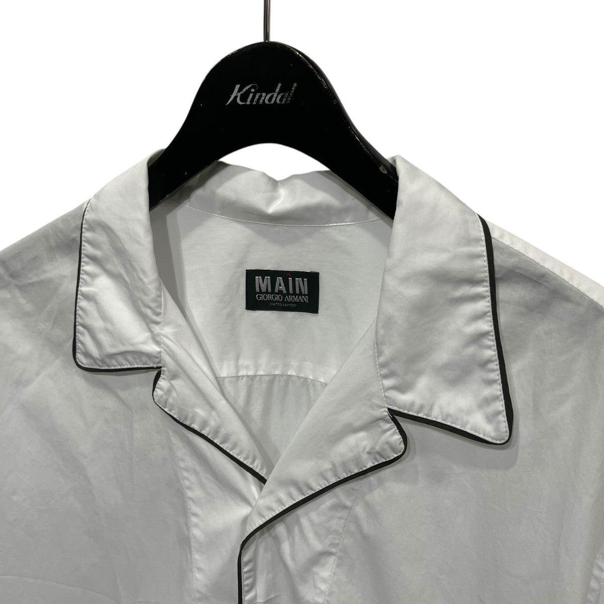 MAIN GIORGIO ARMANI パイピングシャツ 古着・中古-3枚目のアイテム画像