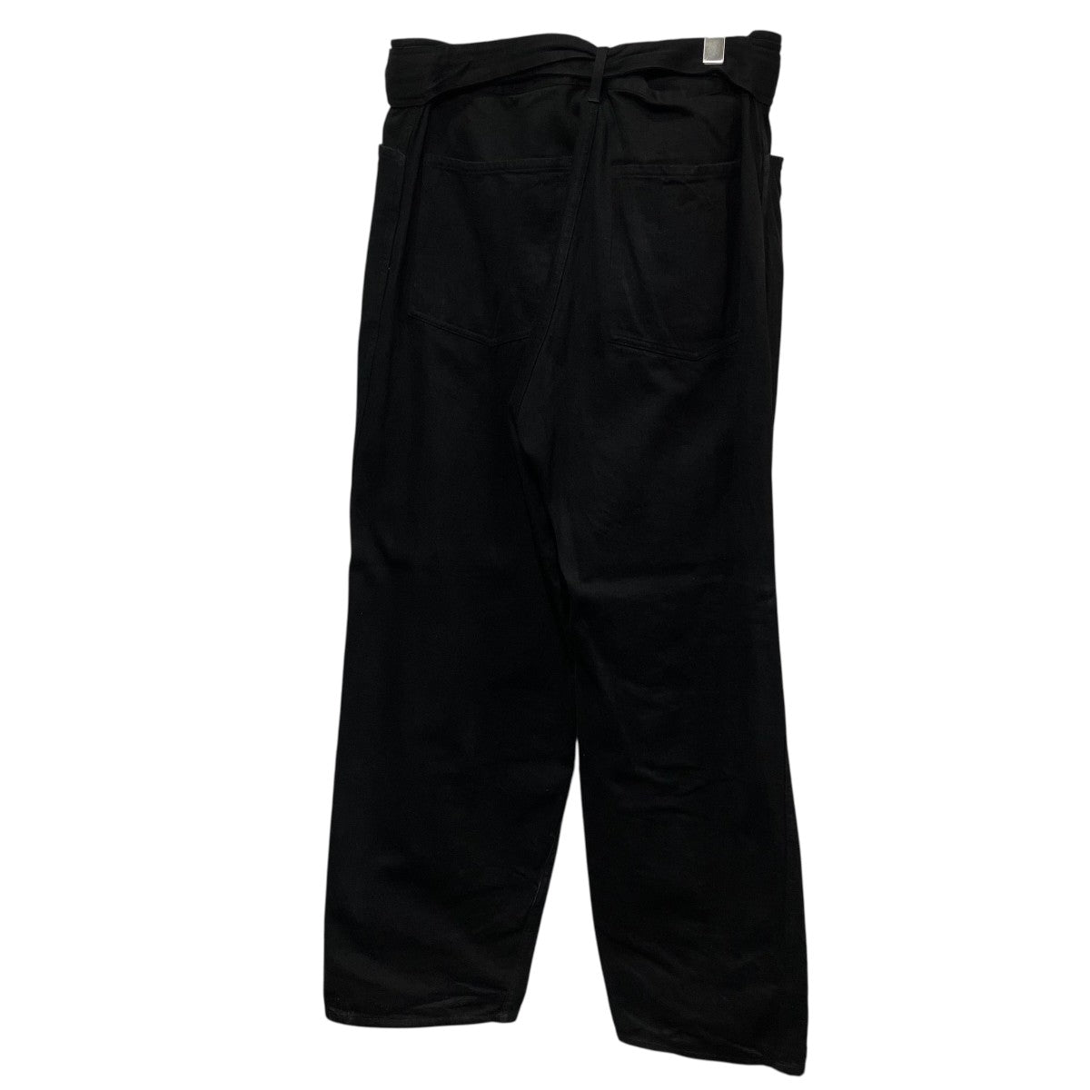 COMOLI 25SSベルテッドデニムパンツB01-03001 古着・中古-2枚目のアイテム画像