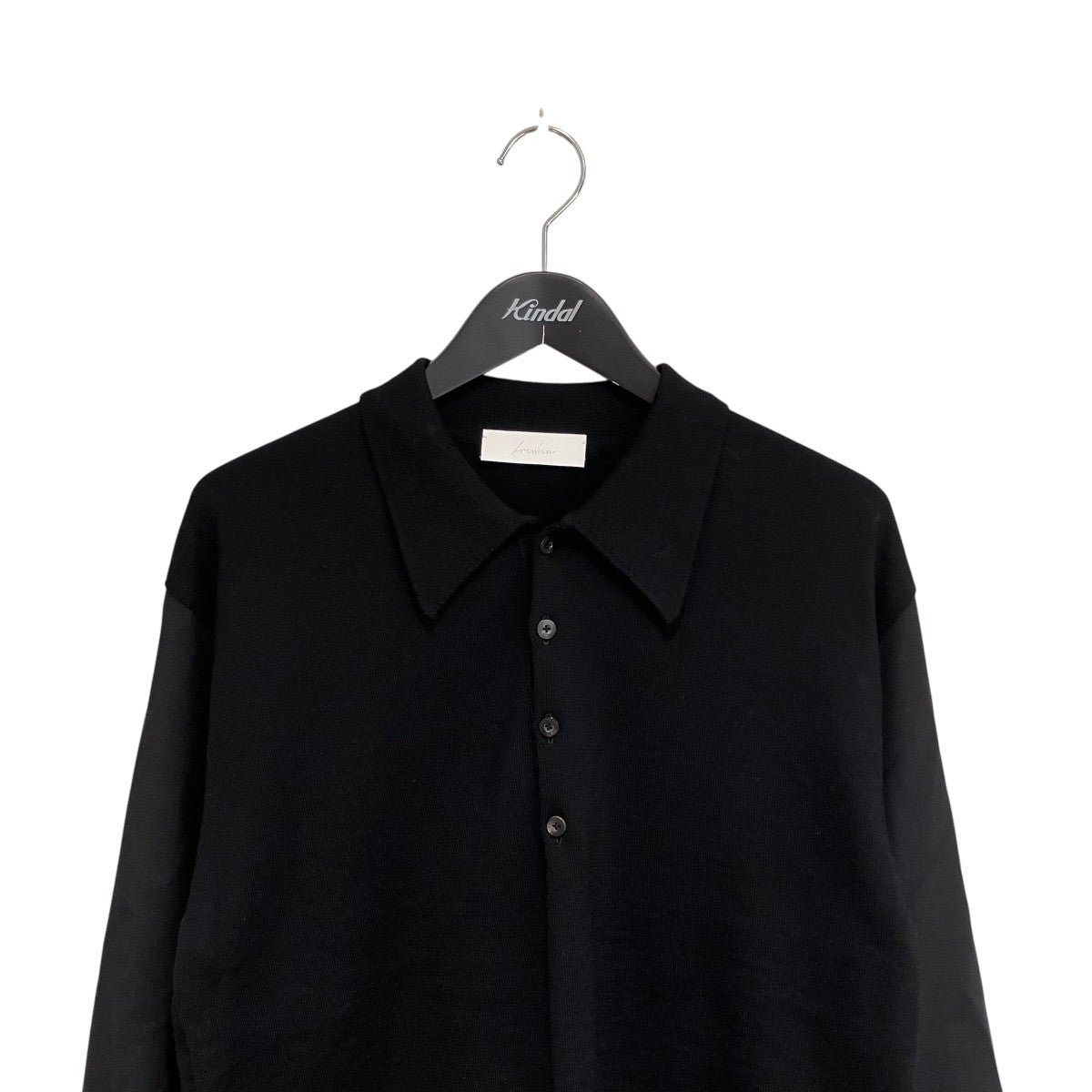 23AWシャツドッキングニットポロシャツIH-23FW-K008