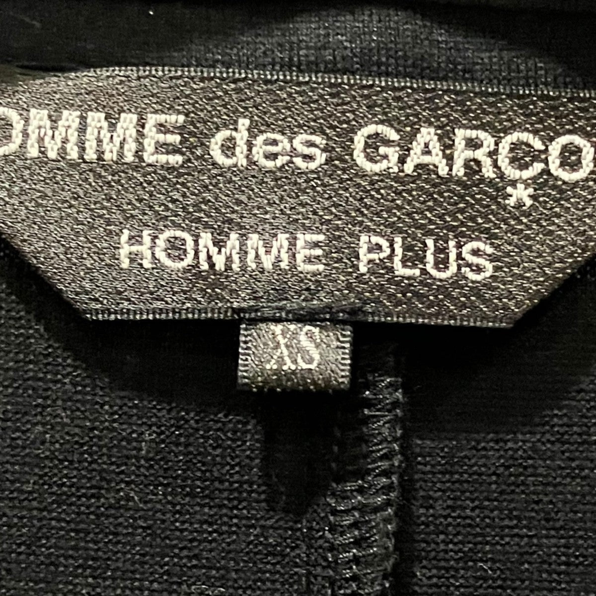 COMME des GARCONS HOMME PLUS タイヤボタンロングジャージーコートPK-J074 古着・中古-5枚目のアイテム画像