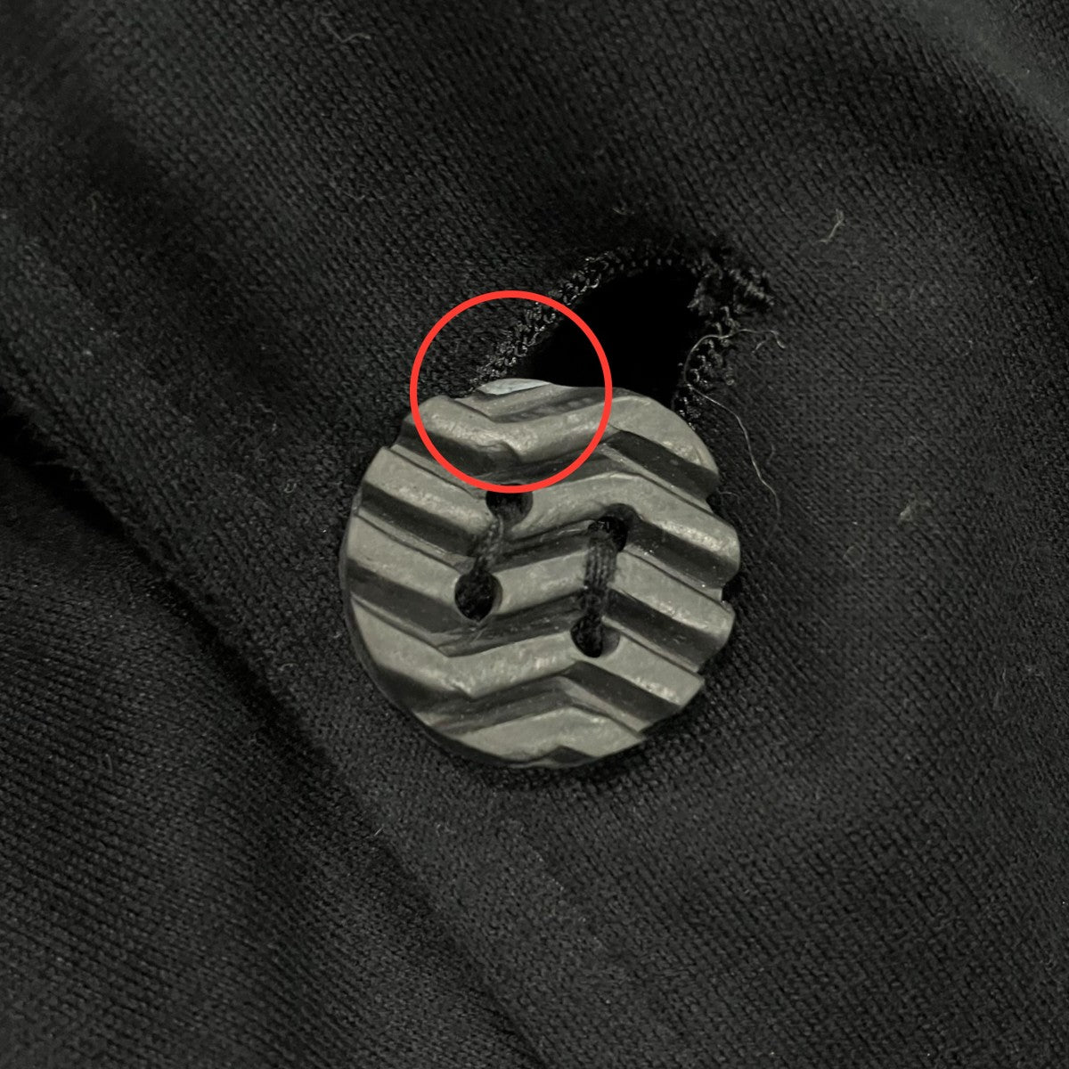 COMME des GARCONS HOMME PLUS タイヤボタンロングジャージーコートPK-J074 古着・中古-7枚目のアイテム画像