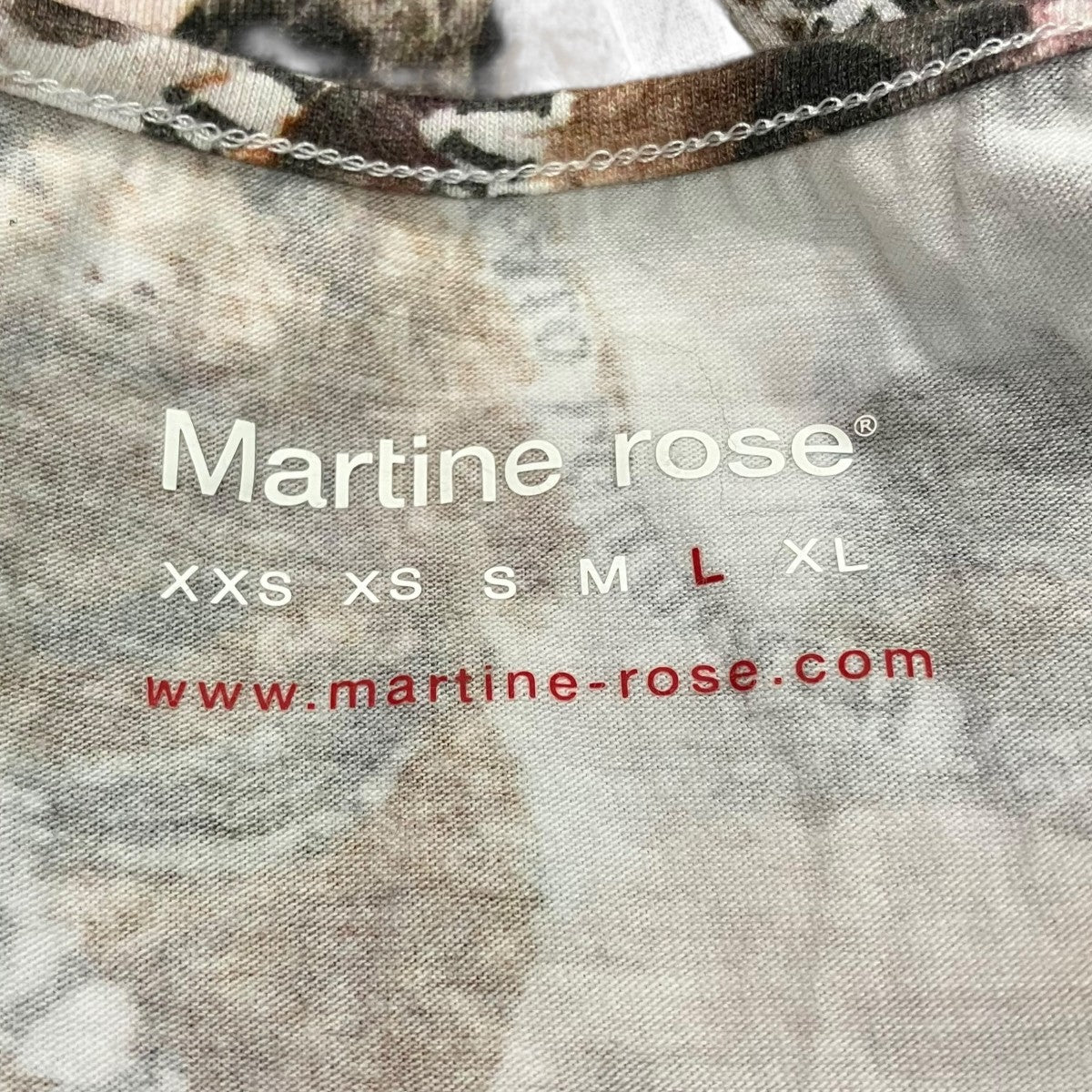 ドッグプリント長袖Tシャツ