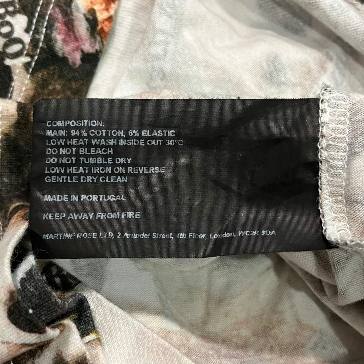 ドッグプリント長袖Tシャツ