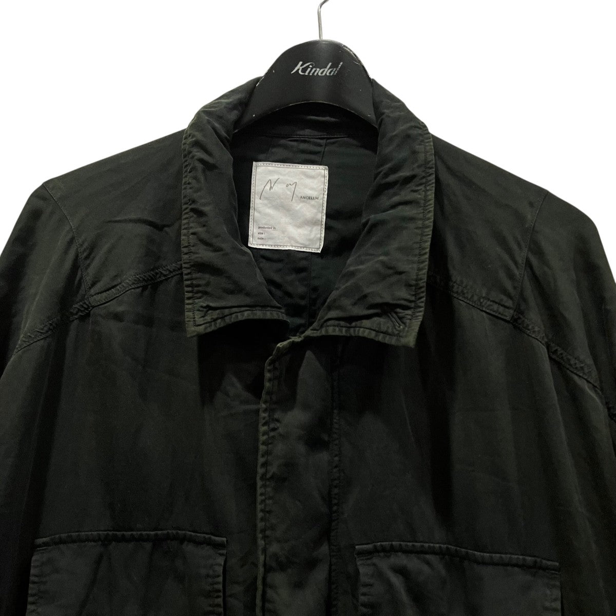 ANCELLM AGING FIELD JACKETエイジングフィールドジャケットANC-JK74-B 古着・中古-3枚目のアイテム画像