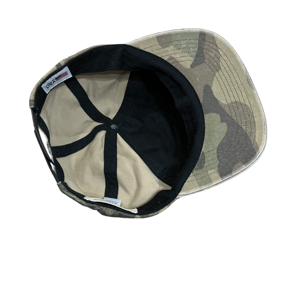 BARE KNUCKLES Electric Logo Camo Hatカモフラキャップ 古着・中古-5枚目のアイテム画像
