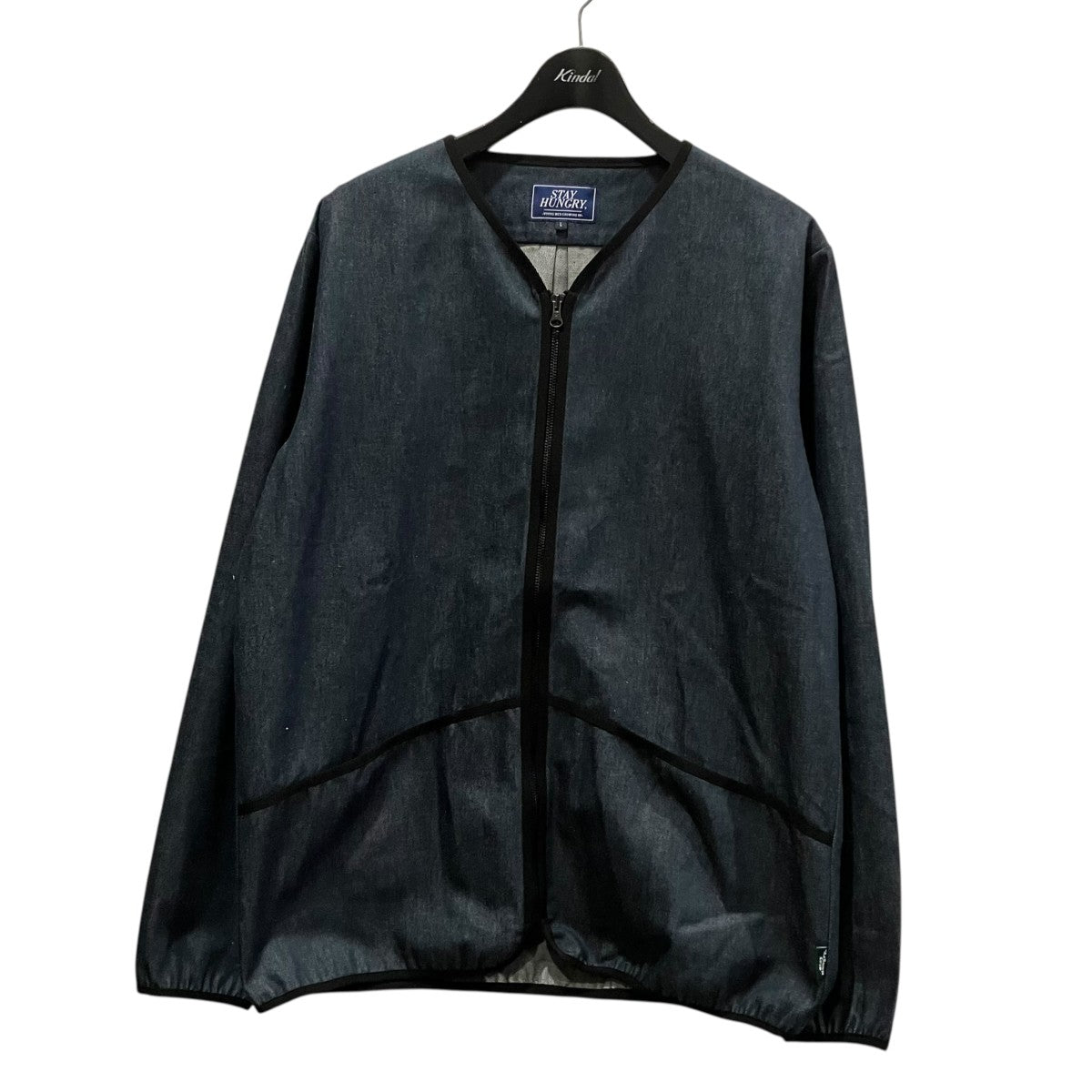 STAY HUNGRY SMOOTHIE Denim Underlayerデニムジップジャケット 古着・中古-1枚目のアイテム画像