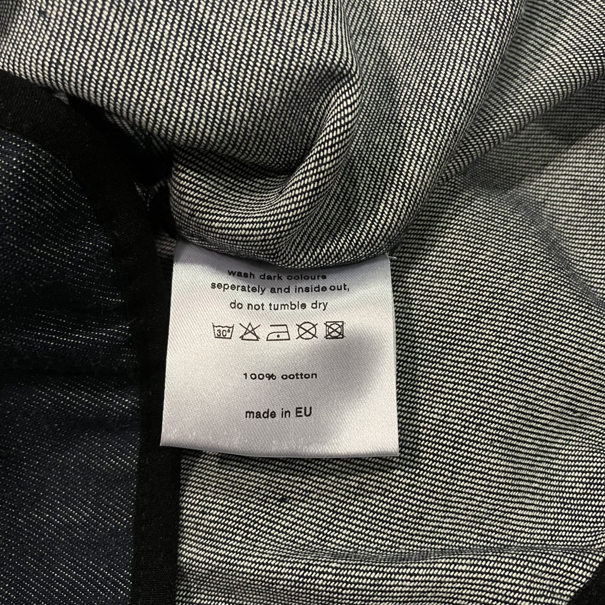 STAY HUNGRY SMOOTHIE Denim Underlayerデニムジップジャケット 古着・中古-6枚目のアイテム画像