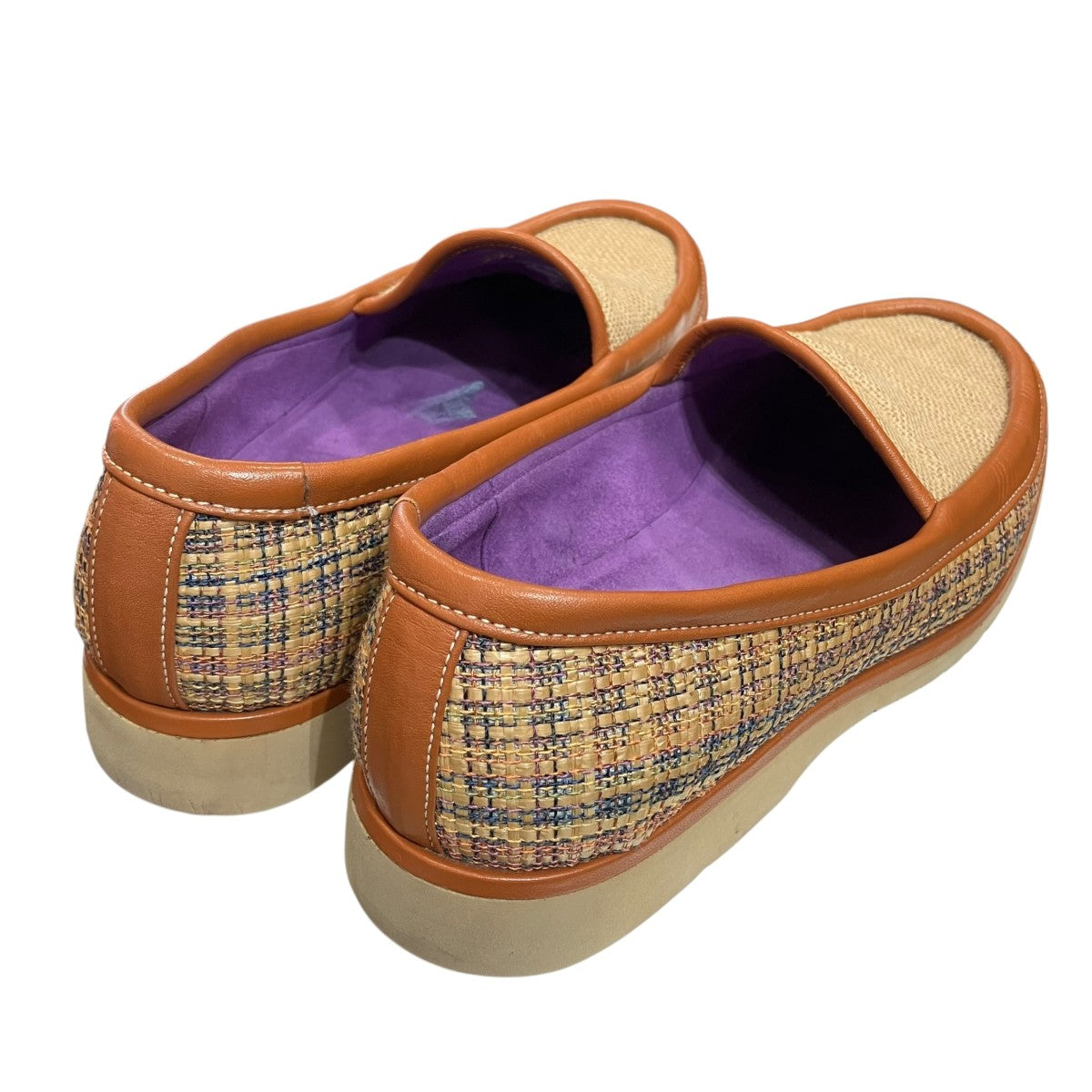 BLOHM×NOROLL×SUPPLY BEACH SUFFERローファー 古着・中古-2枚目のアイテム画像