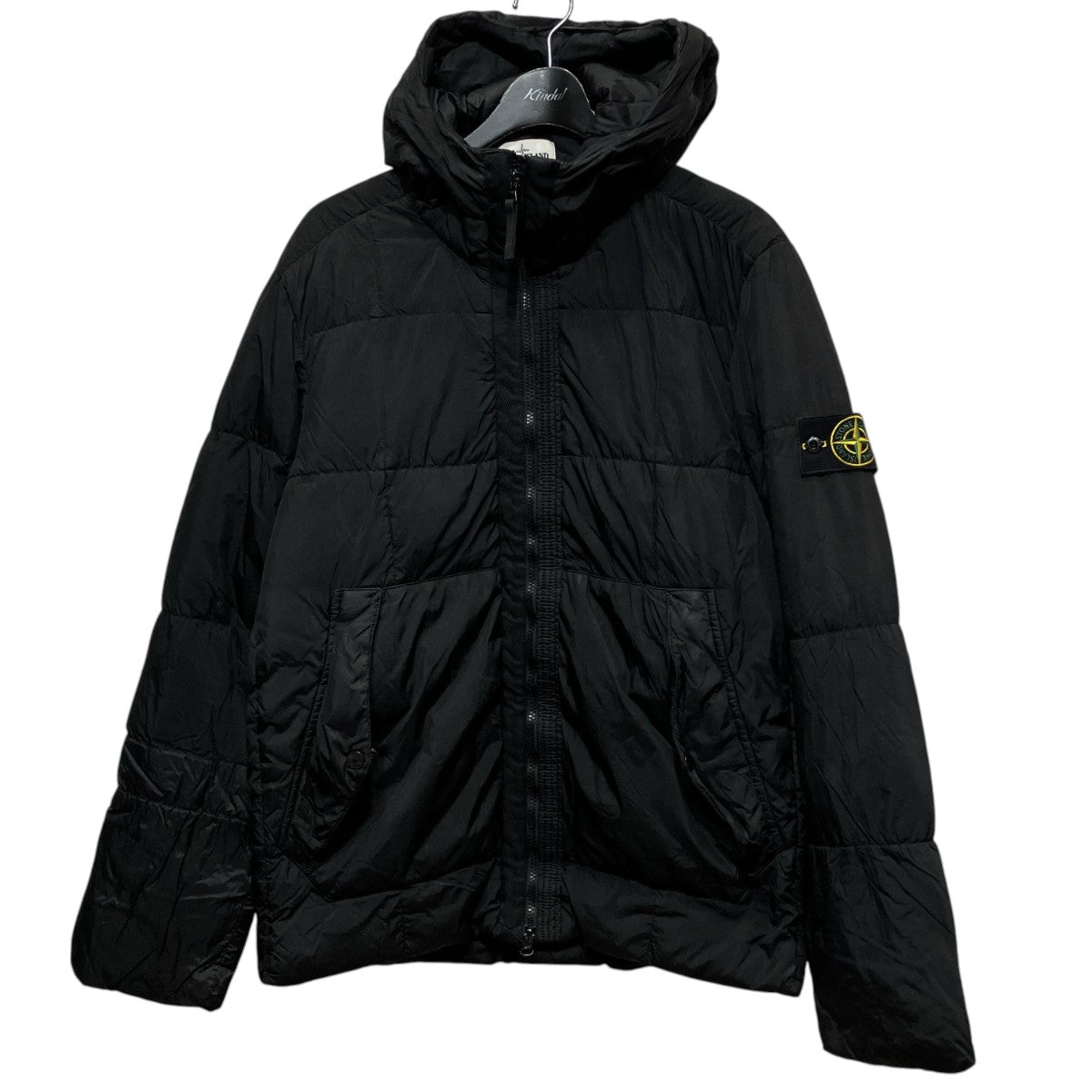 STONE ISLAND GARMENT DYED CRINKLE REPS NY DOWNガーメントダイダウンジャケット691541223 古着・中古-1枚目のアイテム画像